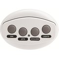 Pacfab 100 ft. Intellitouch is4 & 4 Function Spa Side Remote, Gray PA35206